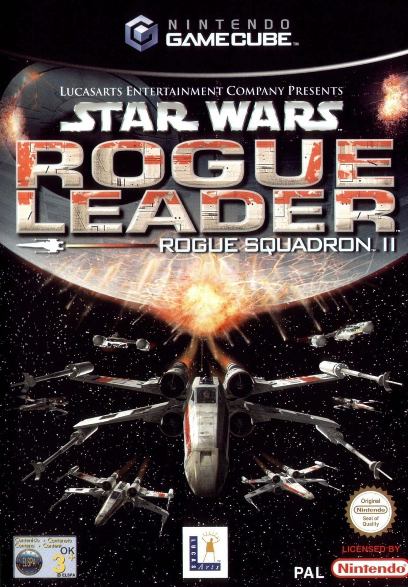 Star Wars Rogue Leader PAL COVER
