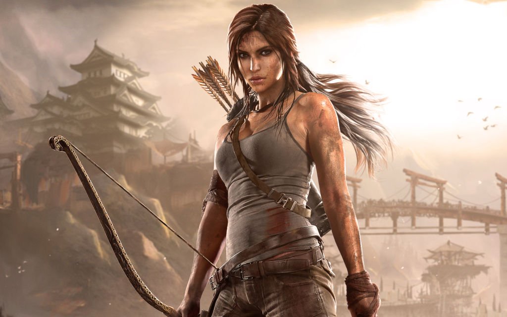 Lara Croft, protagonista del videogame Tomb Raider