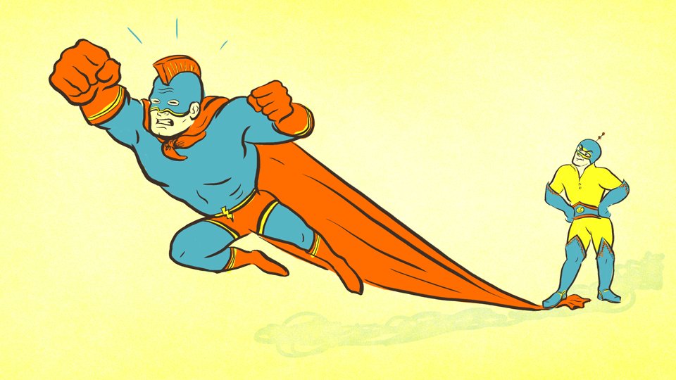 superhero cape fail